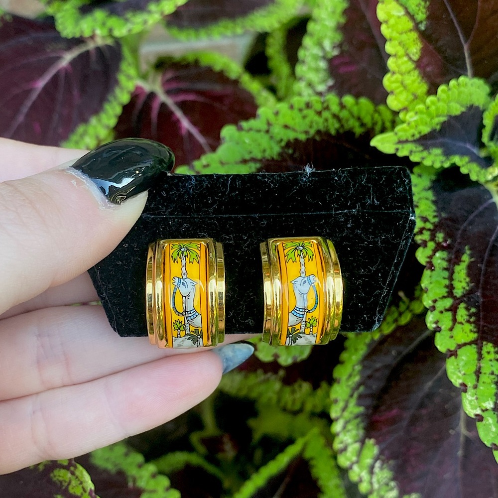 Hermes earrings